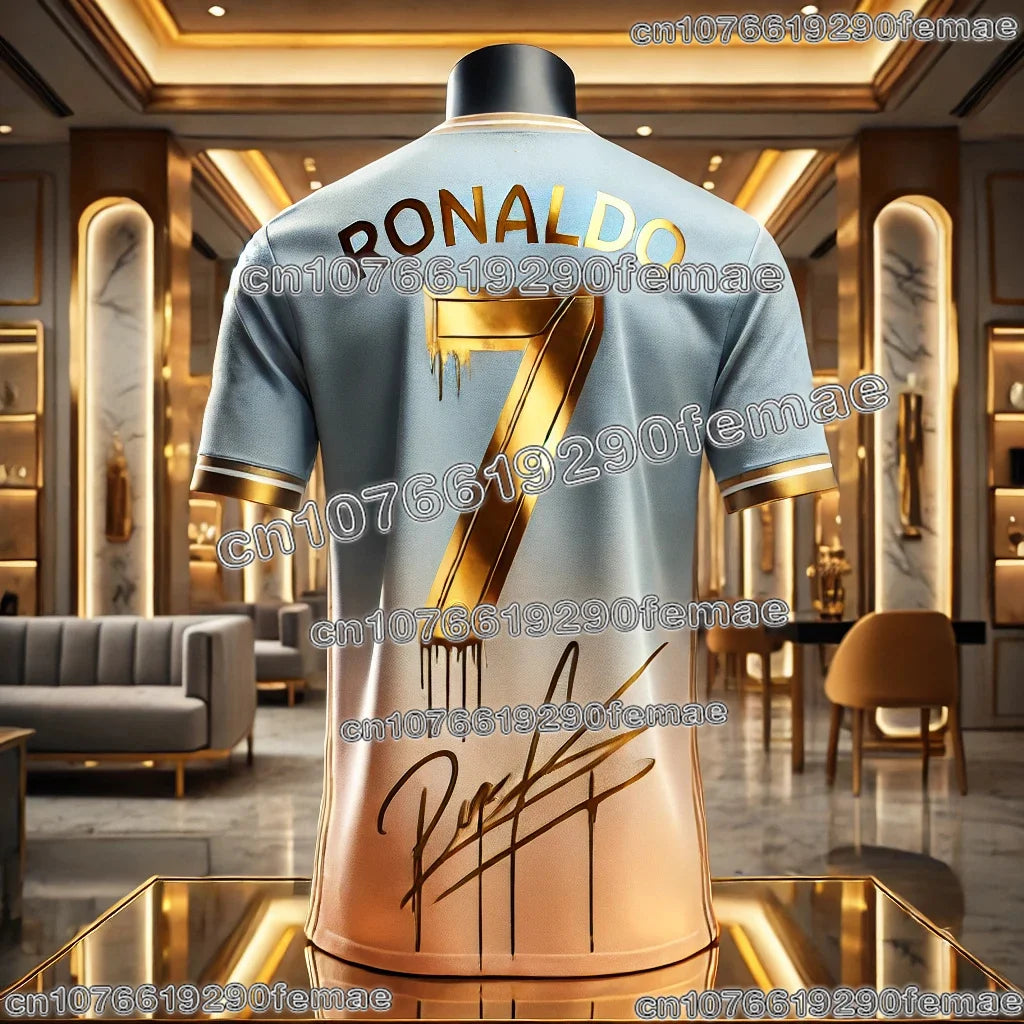 Football-Inspired Casual T-Shirt