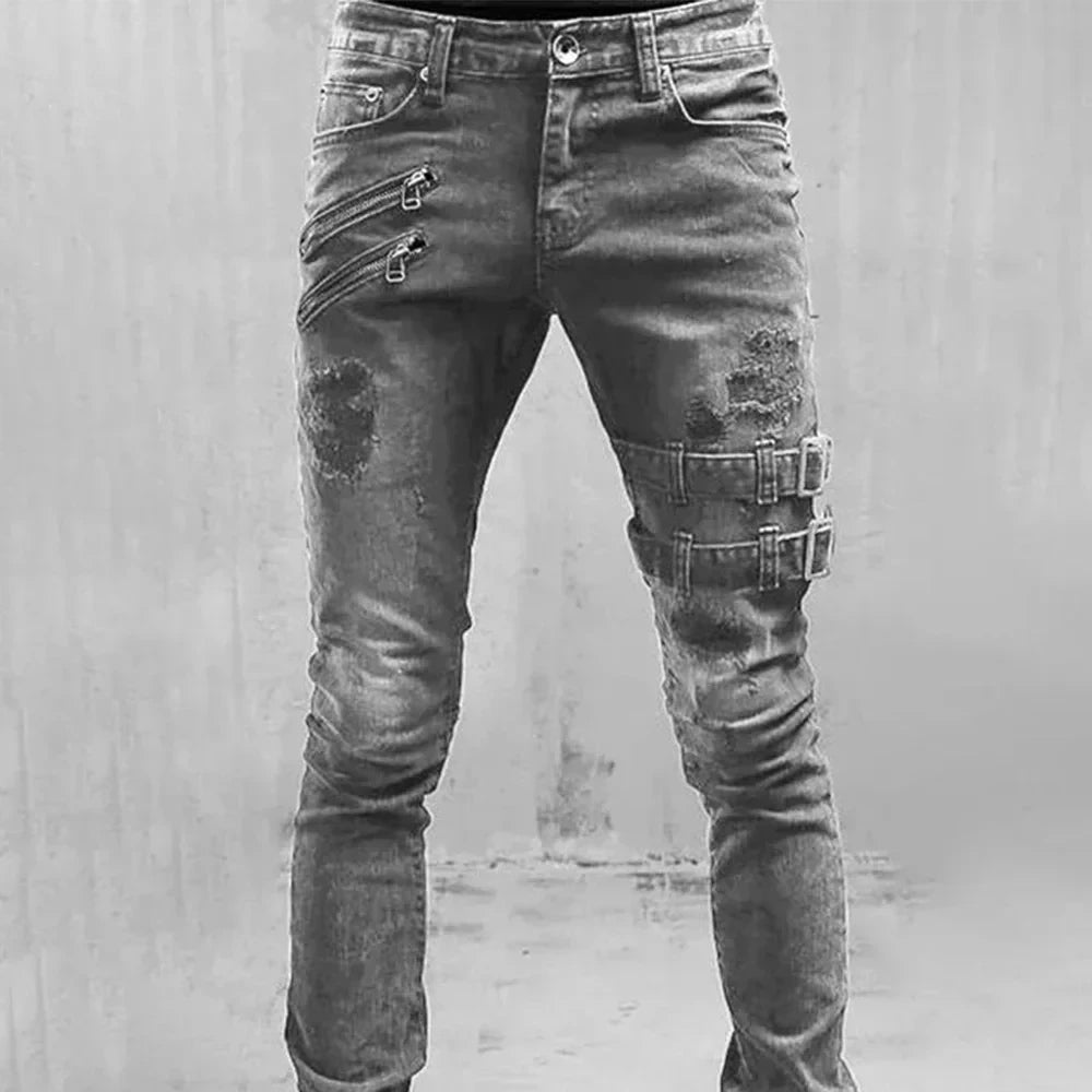 Men’s Plus-Size Straight-Leg Jeans