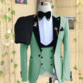 Men’s Slim-Fit 3-Piece Wedding Suit – Jacket, Trousers & Waistcoat
