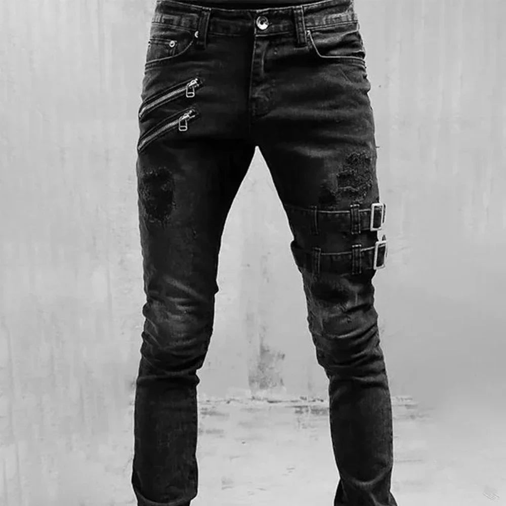 Men’s Plus-Size Straight-Leg Jeans