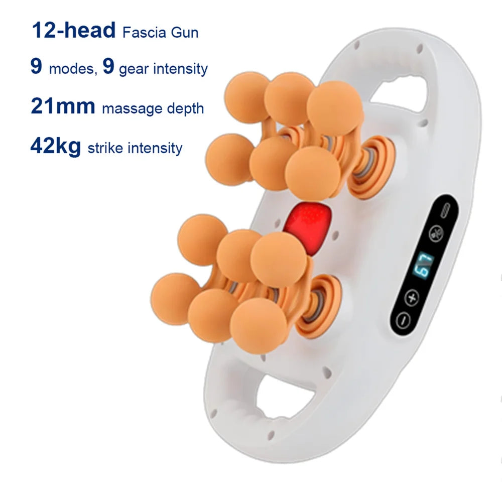 Multi-Head Body Massage Gun