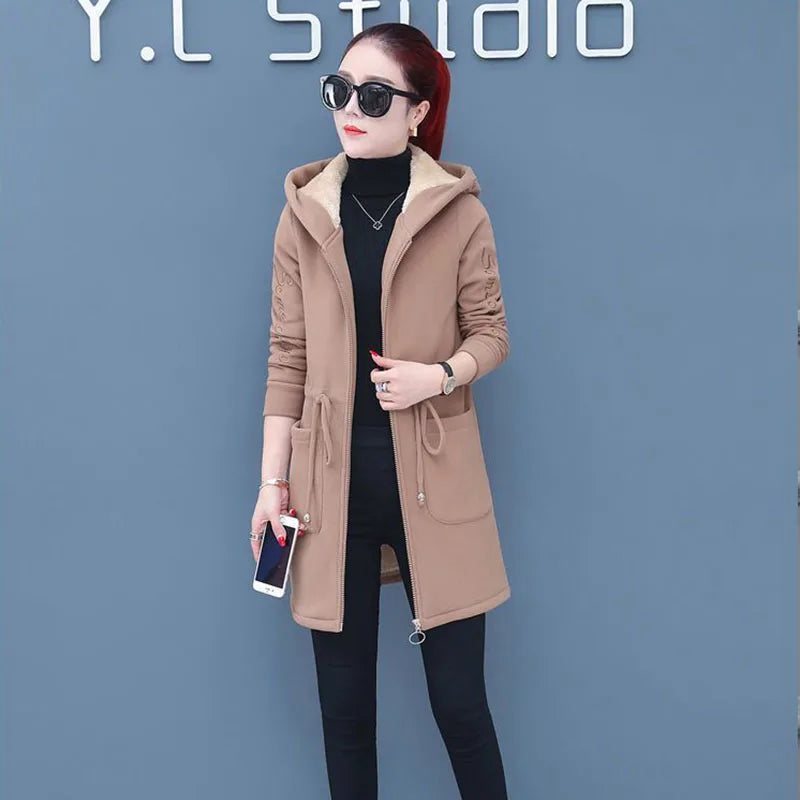Women’s Hooded Padded Jacket – Autumn & Winter