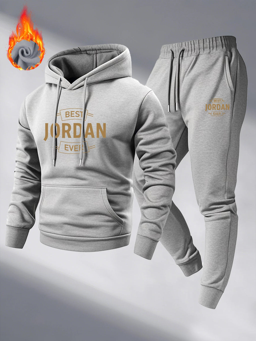 Unisex 1977 Hooded Tracksuit Set, Sweatshirt & Sweatpants