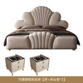 Modern Bed Frame with Air-Pressure Lift Structure