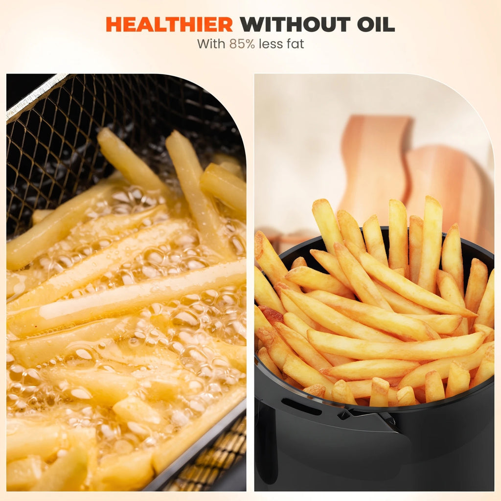 OYAJIA CY-2001-EA 2.8 L Air Fryer with 6 Presets