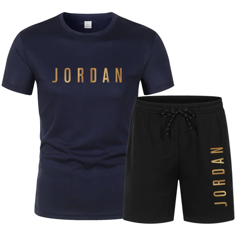 Men’s Two-Piece T-Shirt and Shorts Set