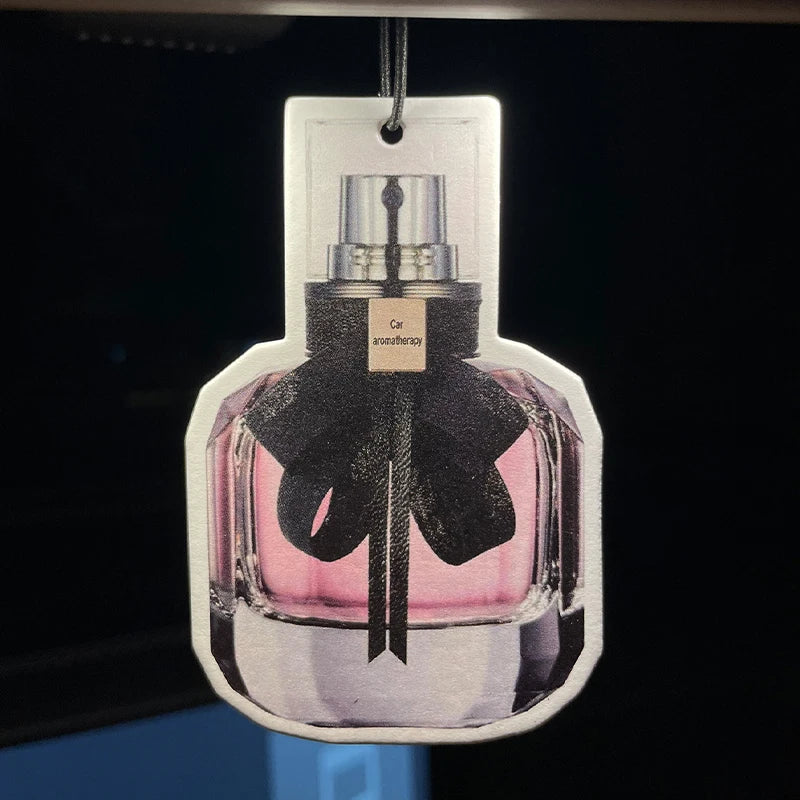 Pink Bow Car Air Freshener Pendant