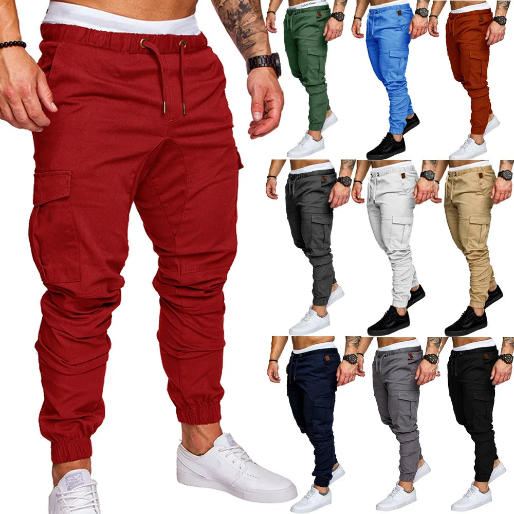 Men's Relaxed-Fit Cargo Jogger Pants