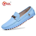 YRZL Men’s Faux-Leather Slip-On Loafers