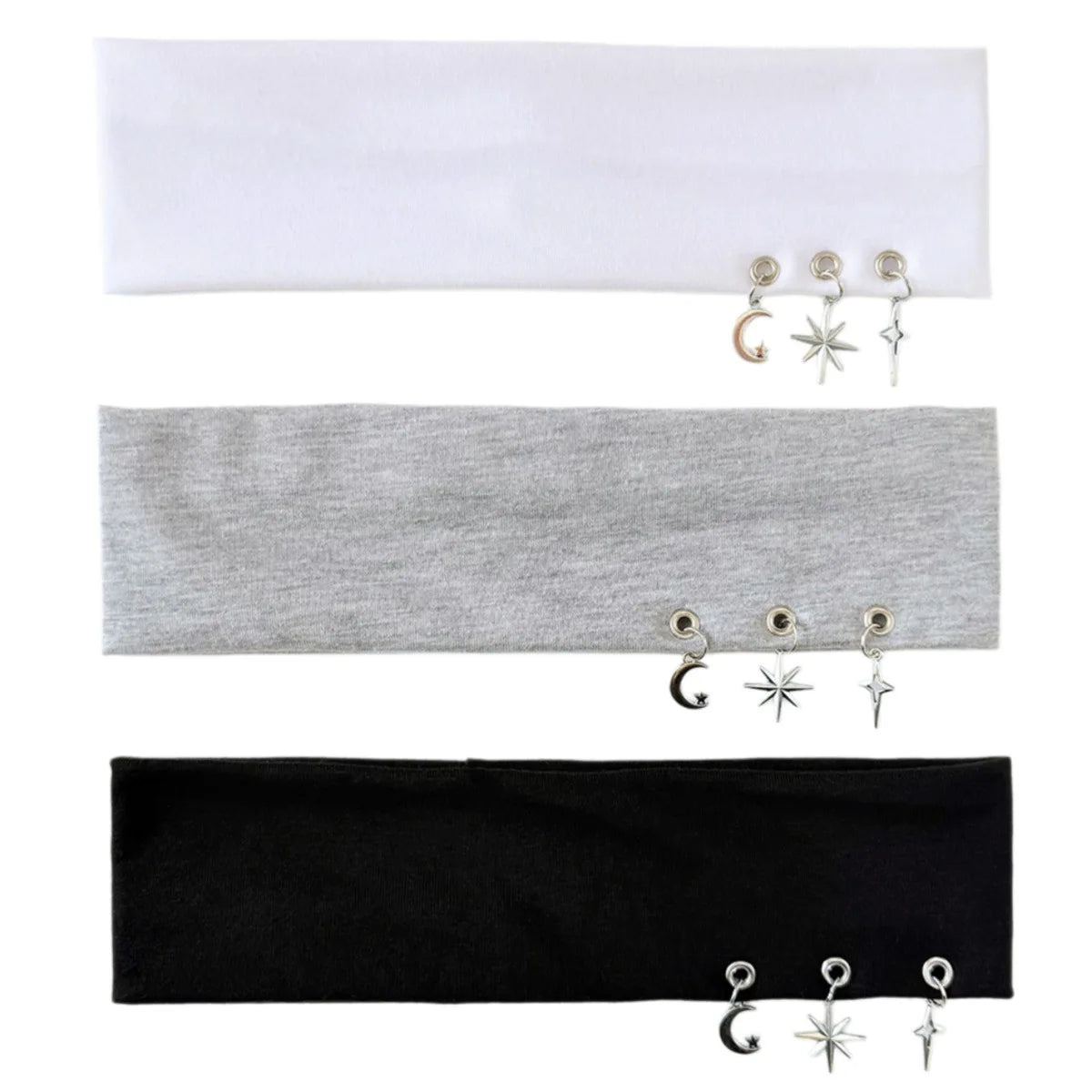 Women's Y2K Star & Moon Elastic Headband