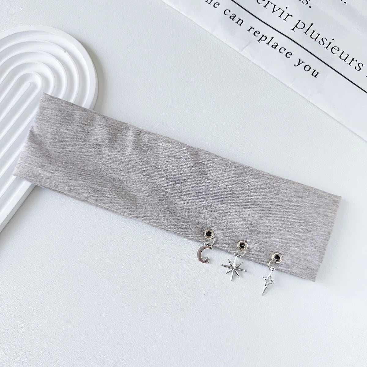 Women's Y2K Star & Moon Elastic Headband