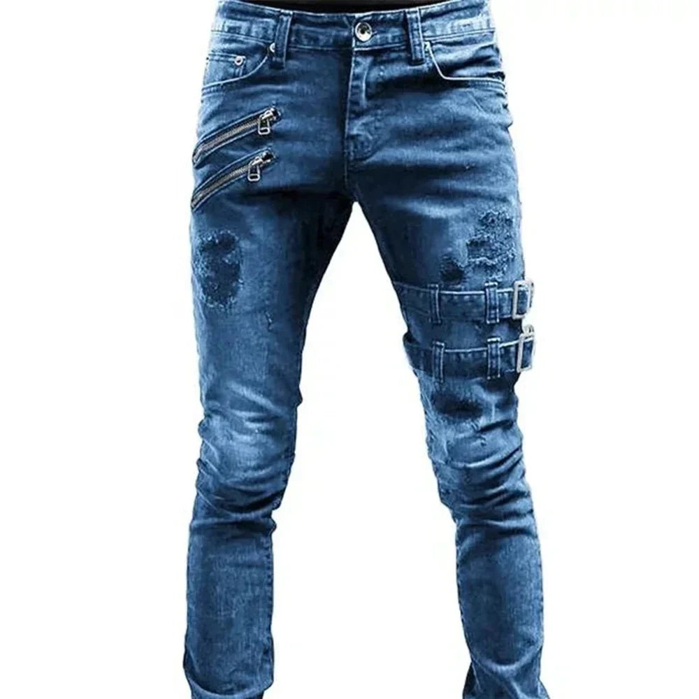 Men’s Plus-Size Straight-Leg Jeans