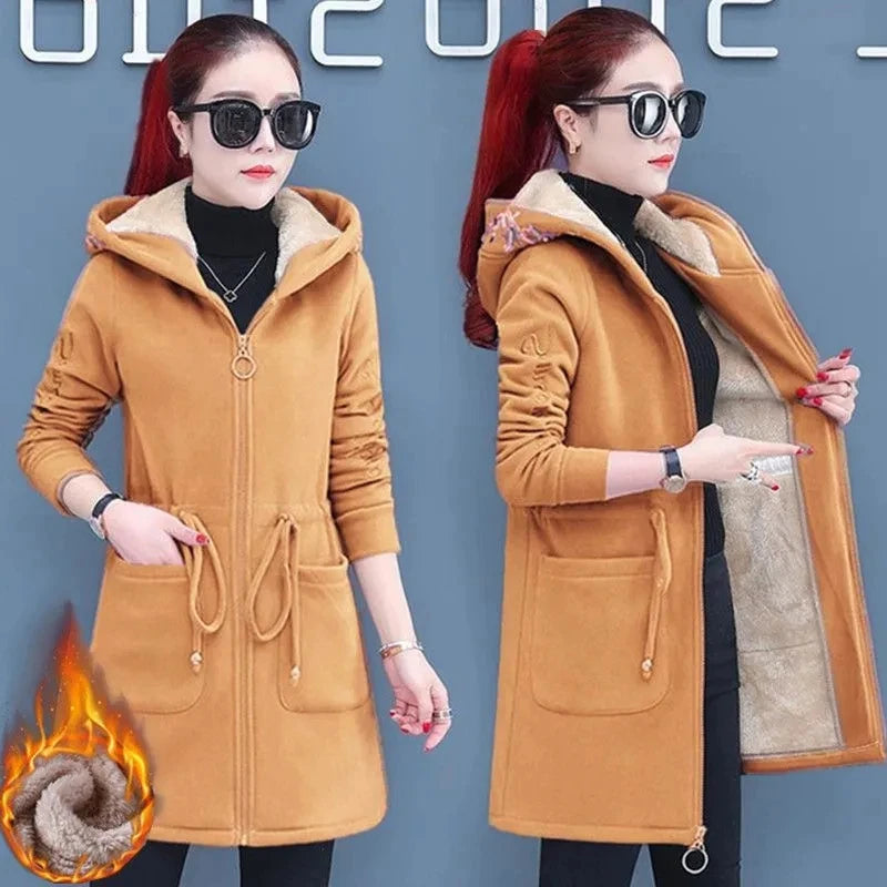 Women’s Hooded Padded Jacket – Autumn & Winter