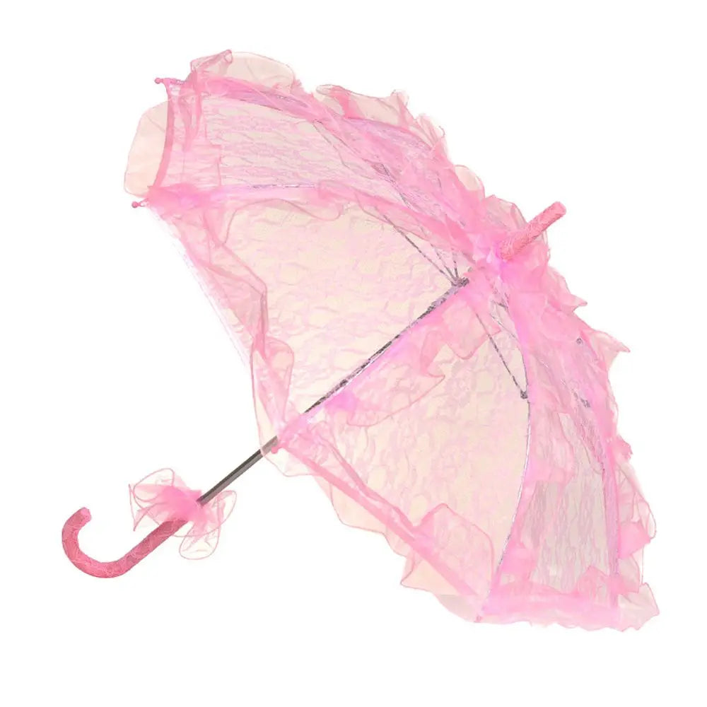Floral Lace Bridal Parasol – Wedding & Photography Accessory
