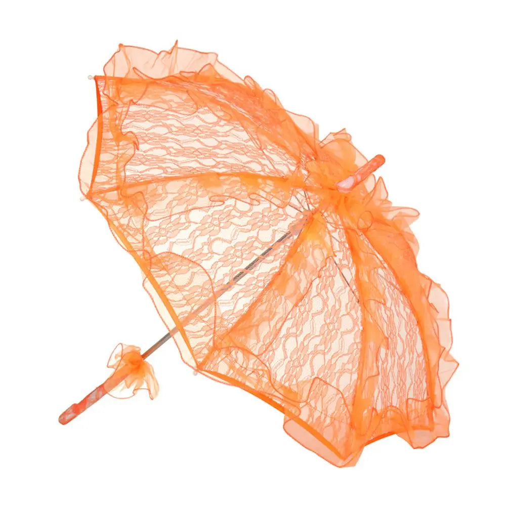 Floral Lace Bridal Parasol – Wedding & Photography Accessory