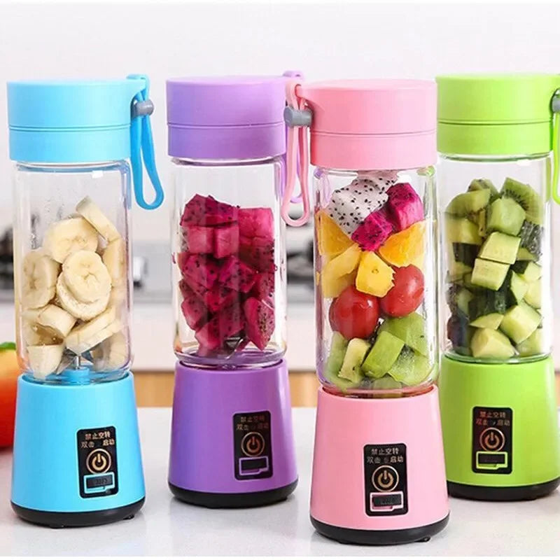 Portable USB Rechargeable Personal Blender, 380 ml