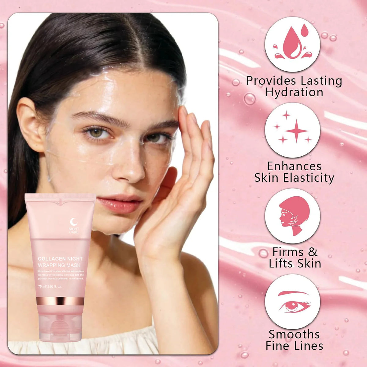 Collagen Jelly Cream Peel-Off Face Mask Set