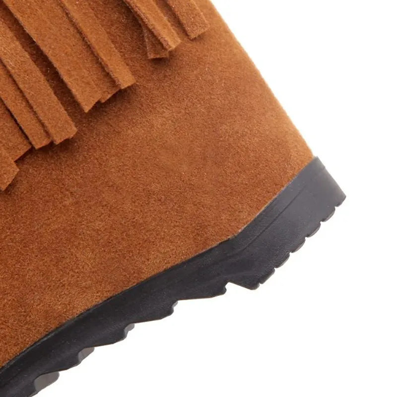 Women's Ankle Boots with 6 cm Height-Boosting Heel | Model Pink