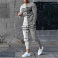 Men’s Printed Sweatshirt & Sweatpants Set