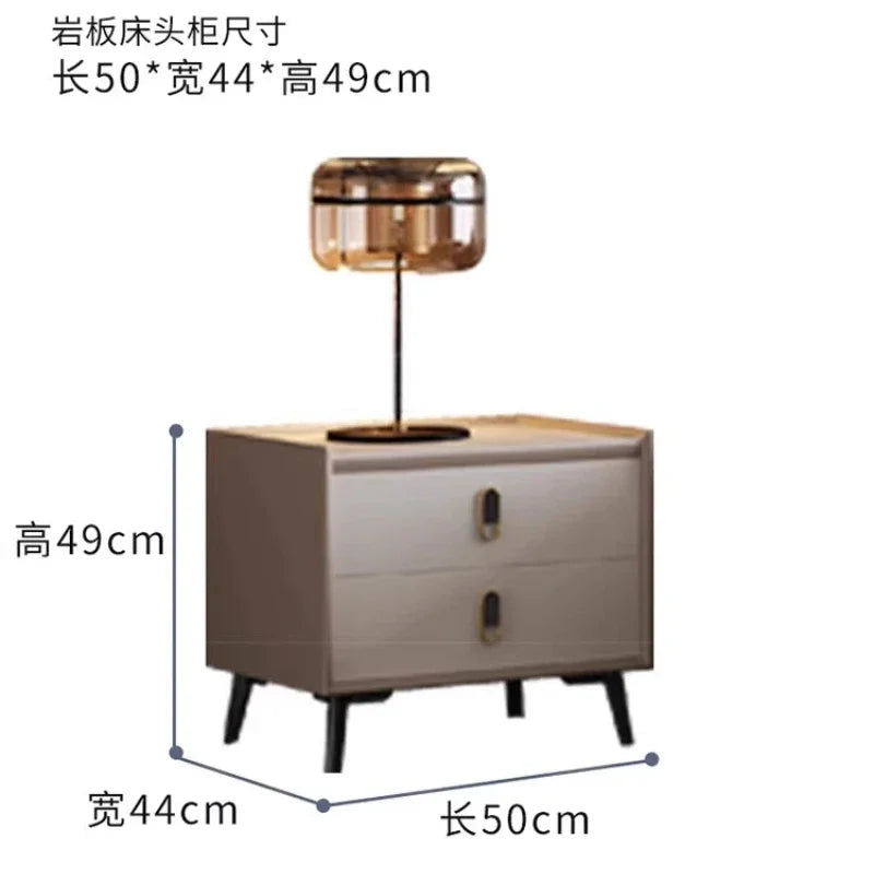 Modern Bed Frame with Air-Pressure Lift Structure
