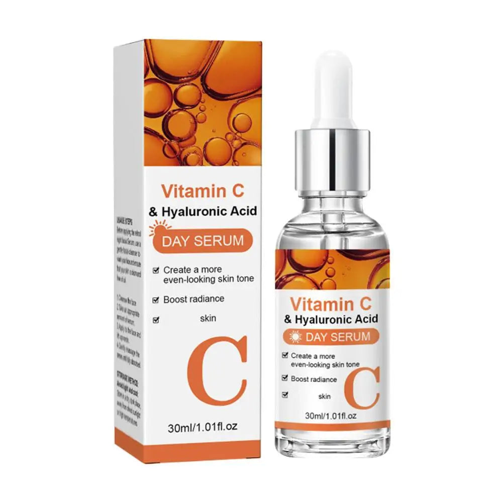 3-Piece Facial Serum Set with Vitamin C, Retinol & Hyaluronic Acid