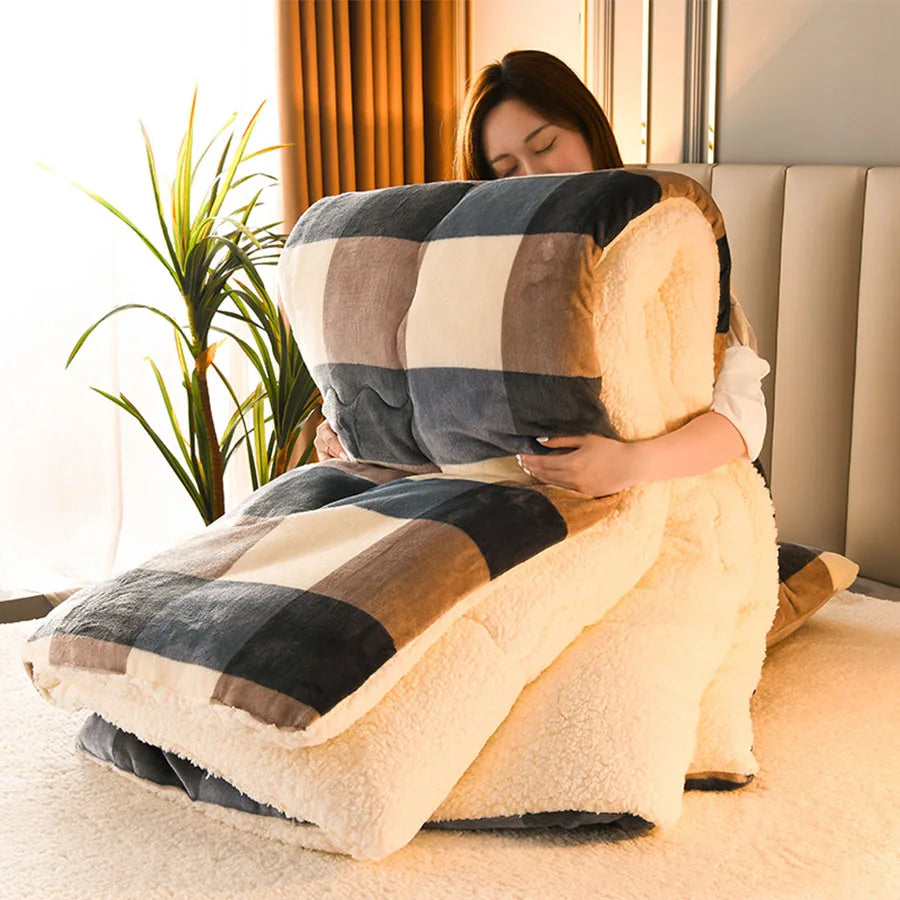 Quilted Polyester Winter Comforter
