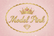 Model Pink Gold Logo
